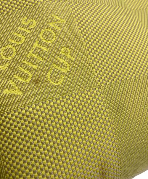 LOUIS VUITTON（ルイ ヴィトン）LOUIS VUITTON (ルイ ヴィトン) ダミエジェアンボランティア ポーチ イエローの古着・服飾アイテム