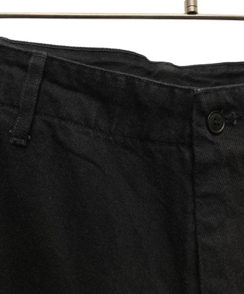 COMOLI（コモリ）COMOLI (コモリ) ブラックデニム B.D.Uパンツ/X01-03012 ブラック サイズ:2の古着・服飾アイテム