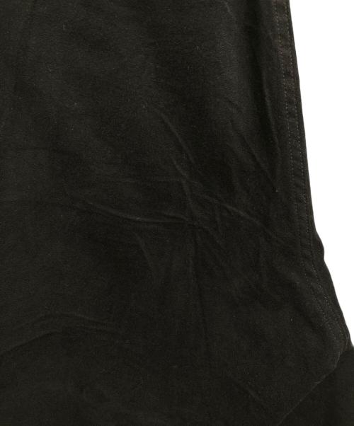 COMOLI（コモリ）COMOLI (コモリ) モールスキン ニータックパンツ/C03-03010 ブラック サイズ:2の古着・服飾アイテム