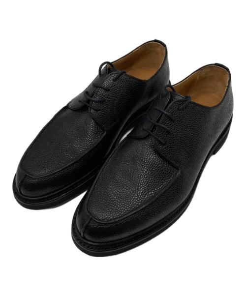 berwick（バーウィック）berwick (バーウィック) シボ革Uチップレザーシューズ/2369 ブラック サイズ:UK8の古着・服飾アイテム