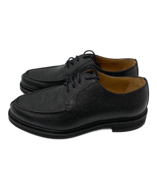 berwick（バーウィック）berwick (バーウィック) シボ革Uチップレザーシューズ/2369 ブラック サイズ:UK8の古着・服飾アイテム