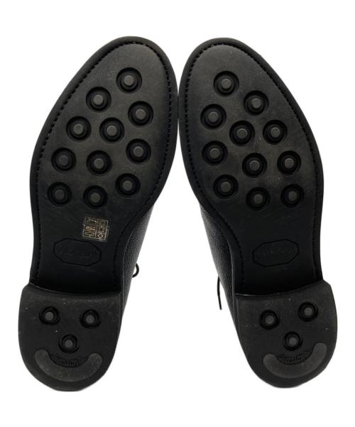 berwick（バーウィック）berwick (バーウィック) シボ革Uチップレザーシューズ/2369 ブラック サイズ:UK8の古着・服飾アイテム