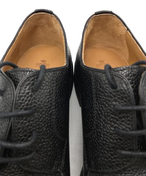 berwick（バーウィック）berwick (バーウィック) シボ革Uチップレザーシューズ/2369 ブラック サイズ:UK8の古着・服飾アイテム