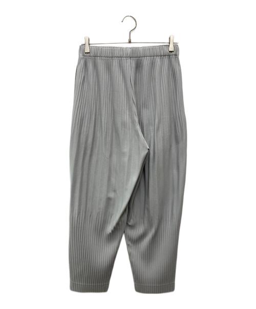 HOMME PLISSE ISSEY MIYAKE（オム プリッセ イッセイ ミヤケ）HOMME PLISSE ISSEY MIYAKE (オム プリッセ イッセイ ミヤケ) プリーツパンツ/HP55JF351 グレー サイズ:Ｓの古着・服飾アイテム