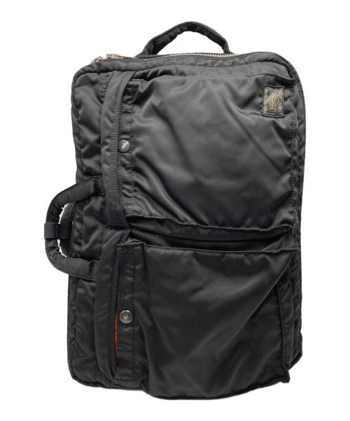 PORTER（ポーター）PORTER (ポーター) TANKER 3WAYバッグ ブラックの古着・服飾アイテム
