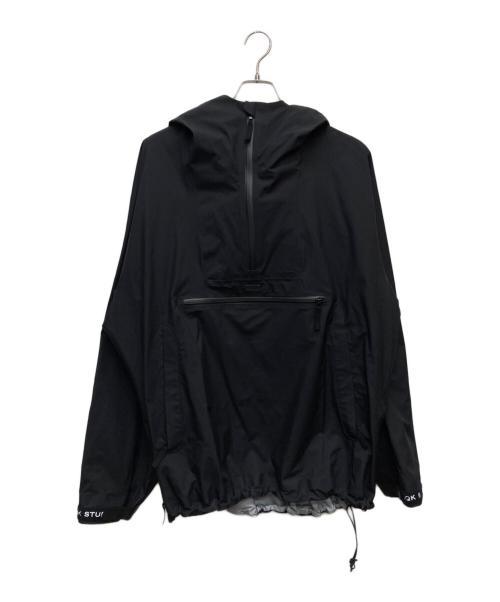 LQQK STUDIO（ルックスタジオ）LQQK STUDIO (ルックスタジオ) NYLON PULLOVER JACKET/LQA24JK01 ブラック サイズ:XLの古着・服飾アイテム