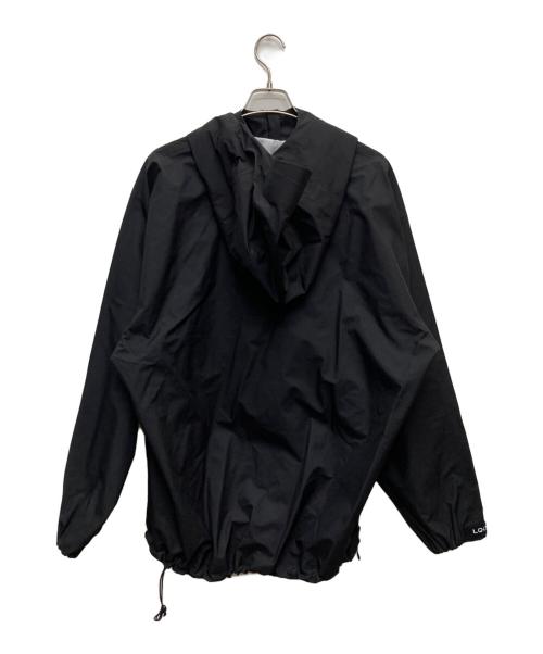 LQQK STUDIO（ルックスタジオ）LQQK STUDIO (ルックスタジオ) NYLON PULLOVER JACKET/LQA24JK01 ブラック サイズ:XLの古着・服飾アイテム