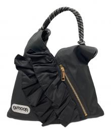 Risley×OUTDOOR（リズレー×アウトドア）の古着「miniトライアングルフリルバッグ」｜ブラック