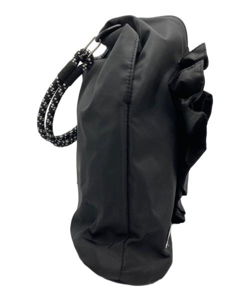 Risley（リズレー）Risley (リズレー) OUTDOOR (アウトドア) miniトライアングルフリルバッグ ブラックの古着・服飾アイテム