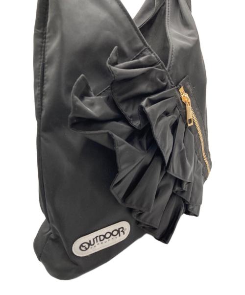 Risley（リズレー）Risley (リズレー) OUTDOOR (アウトドア) miniトライアングルフリルバッグ ブラックの古着・服飾アイテム