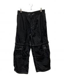 HUF（ハフ）の古着「FILLMORE CONVERTIBLE CARGO PANT/25M PT80113」｜ブラック