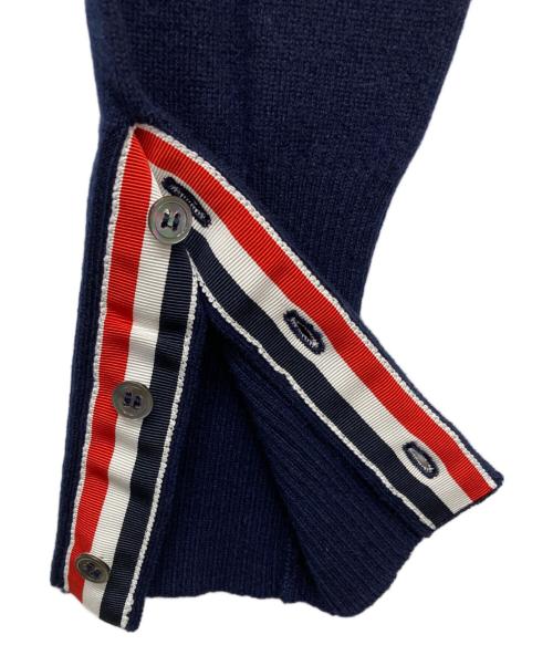 Thom Browne（トムブラウン）Thom Browne (トムブラウン) クラシック4BARカシミアクルーネックニット/FKA001A00011 ネイビー サイズ:1の古着・服飾アイテム