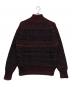 BATONER (バトナ―) 25AW SIGNATURE DRIVERS KNIT/BN-25M-100 ネイビー×レッド サイズ:１：20000円