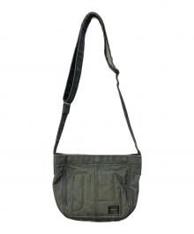 PORTER（ポーター）の古着「DEEPER  SHOULDER BAG」｜インディゴ