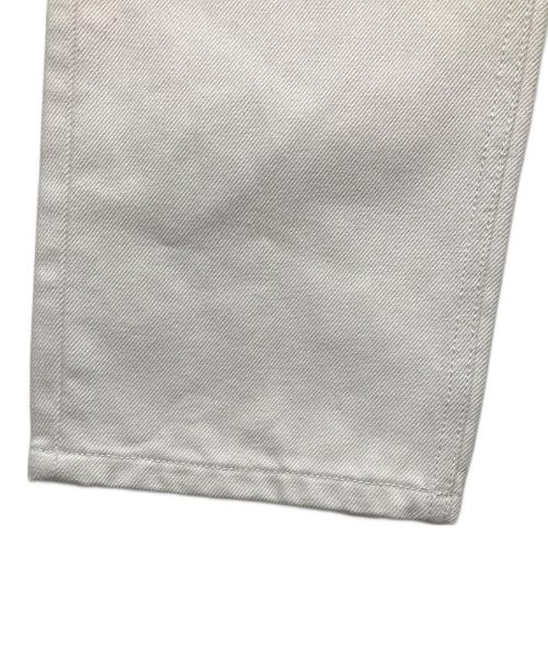 JOHN LAWRENCE SULLIVAN（ジョン ローレンス サリバン）JOHN LAWRENCE SULLIVAN (ジョン ローレンス サリバン) STRAP DENIM PANTS/2B013-0321-28 ホワイト サイズ:46の古着・服飾アイテム