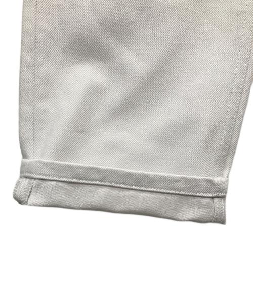 JOHN LAWRENCE SULLIVAN（ジョン ローレンス サリバン）JOHN LAWRENCE SULLIVAN (ジョン ローレンス サリバン) STRAP DENIM PANTS/2B013-0321-28 ホワイト サイズ:46の古着・服飾アイテム