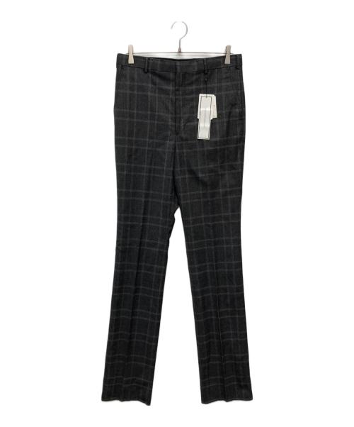 JOHN LAWRENCE SULLIVAN（ジョン ローレンス サリバン）JOHN LAWRENCE SULLIVAN (ジョン ローレンス サリバン) STRAIGHT TROUSERS/2B003-0121-20 ブラック サイズ:46の古着・服飾アイテム