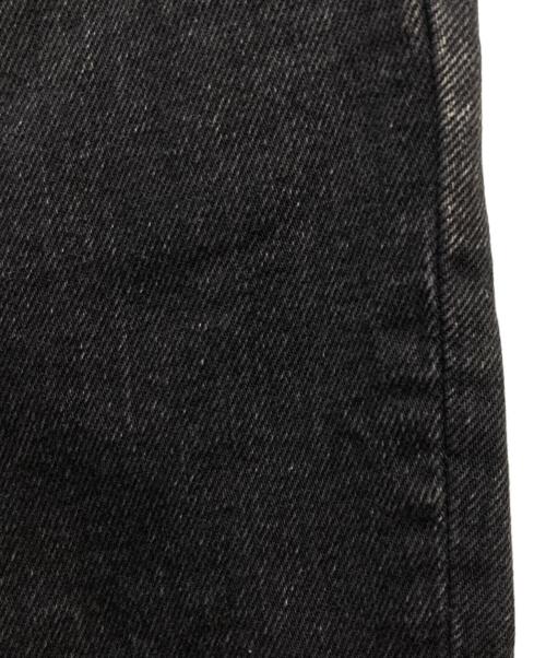 JOHN LAWRENCE SULLIVAN（ジョン ローレンス サリバン）JOHN LAWRENCE SULLIVAN (ジョン ローレンス サリバン) FRONT SIDE BELTED DENIM PANTS/2B007-0320-34 ブラック サイズ:46の古着・服飾アイテム