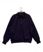 DAIWA PIER39ダイワ ピア39）の古着「TECH SWEAT SNAP PULLOVER/BE-53025W」｜パープル