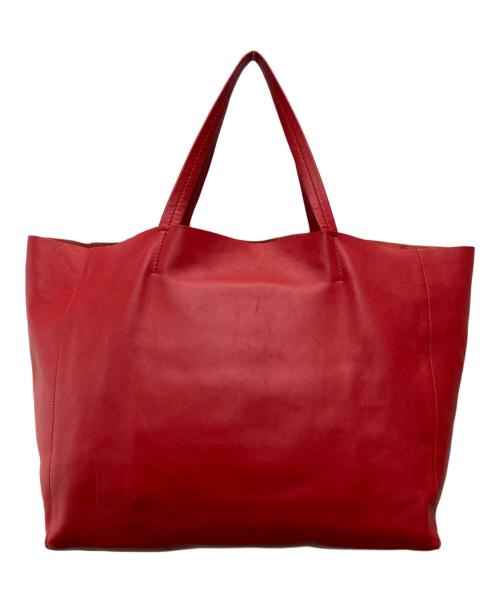 CELINE（セリーヌ）CELINE (セリーヌ) トートバッグ/166113DBT/ホリゾンタルカバ レッドの古着・服飾アイテム