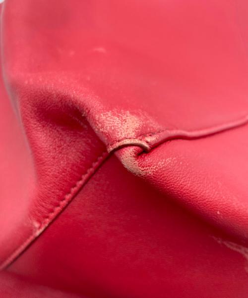 CELINE（セリーヌ）CELINE (セリーヌ) トートバッグ/166113DBT/ホリゾンタルカバ レッドの古着・服飾アイテム