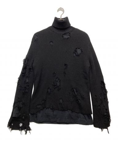 中古・古着通販】BALENCIAGA (バレンシアガ) デストロイ加工