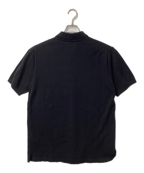 BEAMS PLUS（ビームスプラス）BEAMS PLUS (ビームスプラス) Knit Polo 12G ブラック サイズ:Ｌの古着・服飾アイテム