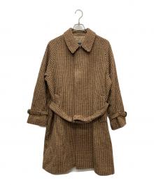 BEAMS F（ビームスエフ）の古着「シングルラグランスリーブ コート」｜ブラウン
