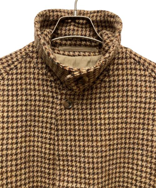 BEAMS F（ビームスエフ）BEAMS F (ビームスエフ) シングルラグランスリーブ コート ブラウン サイズ:38の古着・服飾アイテム