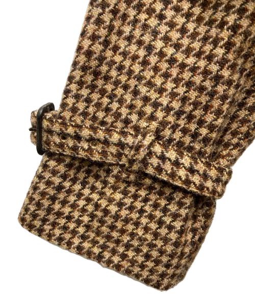 BEAMS F（ビームスエフ）BEAMS F (ビームスエフ) シングルラグランスリーブ コート ブラウン サイズ:38の古着・服飾アイテム