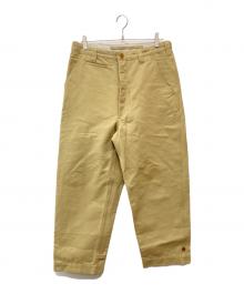 A.PRESSE（アプレッセ）の古着「Motorcycle Trousers」｜ベージュ