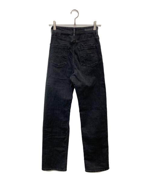 YANUK（ヤヌーク）YANUK (ヤヌーク) デニムパンツ ブラック サイズ:22の古着・服飾アイテム