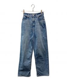 YANUK（ヤヌーク）の古着「Really Light ルーズストレート JOAN」｜インディゴ
