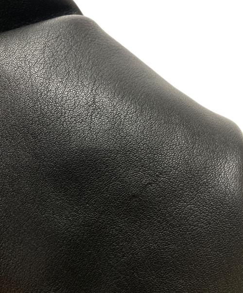 LOEWE（ロエベ）LOEWE (ロエベ) レザージャケット/H526Y34L24 ブラック サイズ:44の古着・服飾アイテム