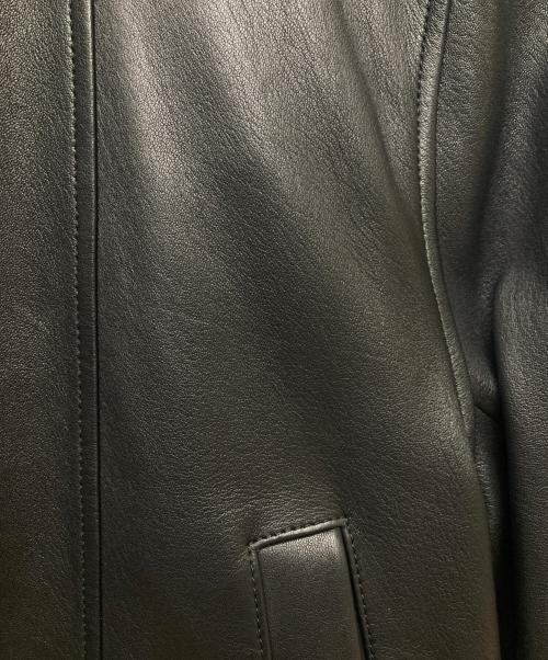 LOEWE（ロエベ）LOEWE (ロエベ) レザージャケット/H526Y34L24 ブラック サイズ:44の古着・服飾アイテム