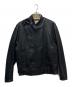 LOEWE（ロエベ）の古着「レザージャケット/H526Y34L24」｜ブラック