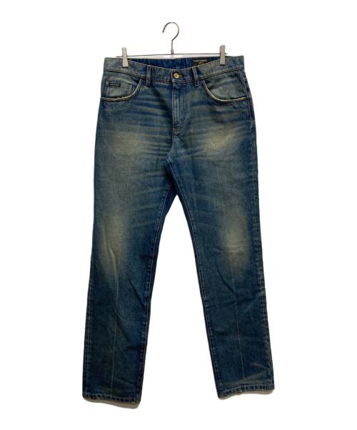 DOLCE & GABBANA（ドルチェ＆ガッバーナ）DOLCE & GABBANA (ドルチェ＆ガッバーナ) デニムパンツ/GP02XD インディゴ サイズ:48の古着・服飾アイテム