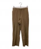 AURALEEオーラリー）の古着「LIGHT WOOL MAX GABARDINE SLACKS」｜ブラウン