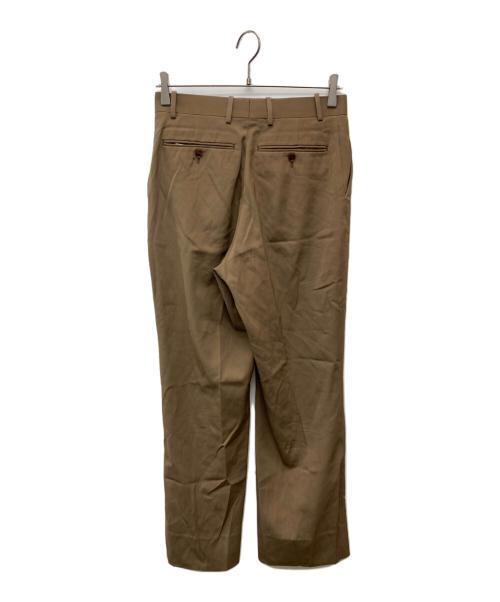 AURALEE（オーラリー）AURALEE (オーラリー) LIGHT WOOL MAX GABARDINE SLACKS ブラウン サイズ:4の古着・服飾アイテム
