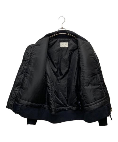 PUBLIC TOKYO（パブリックトウキョウ）PUBLIC TOKYO (パブリックトウキョウ) Super140s メルトンハンティングブルゾン/153650004 ブラック サイズ:1の古着・服飾アイテム