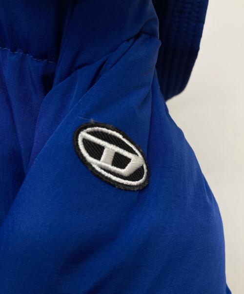 DIESEL（ディーゼル）DIESEL (ディーゼル) W-ROLFYSダウンジャケット/A10601 ブルー サイズ:50の古着・服飾アイテム