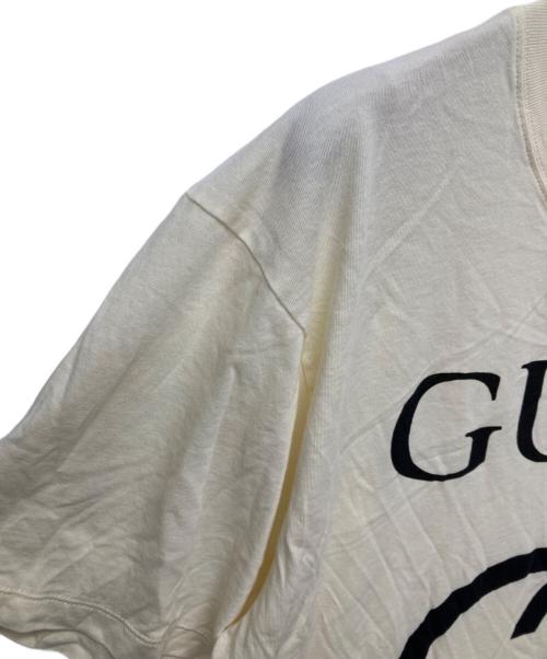 GUCCI（グッチ）GUCCI (グッチ) インターロッキングTシャツ/493117-X3Q35 アイボリー サイズ:Ｌの古着・服飾アイテム