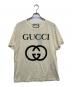 GUCCI（グッチ）の古着「インターロッキングTシャツ/493117-X3Q35」｜アイボリー