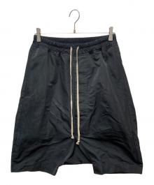 RICK OWENS（リックオウエンス）の古着「PODS SHORTS」｜ブラック