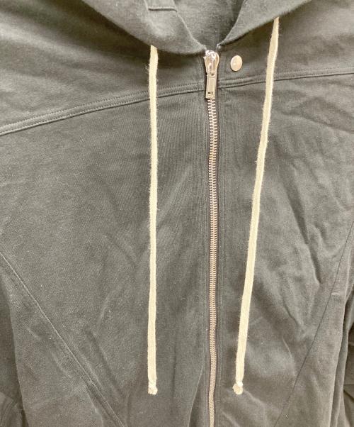 RICK OWENS（リックオウエンス）RICK OWENS (リックオウエンス) Jumbo Peter Cropped Hoodie ブラック サイズ:Sの古着・服飾アイテム