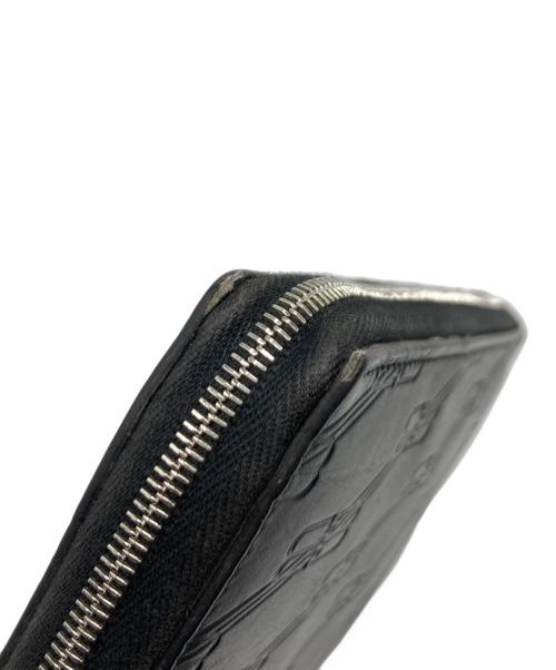 BALENCIAGA（バレンシアガ）BALENCIAGA (バレンシアガ) ラウンドジップウォレット/717787 ブラックの古着・服飾アイテム