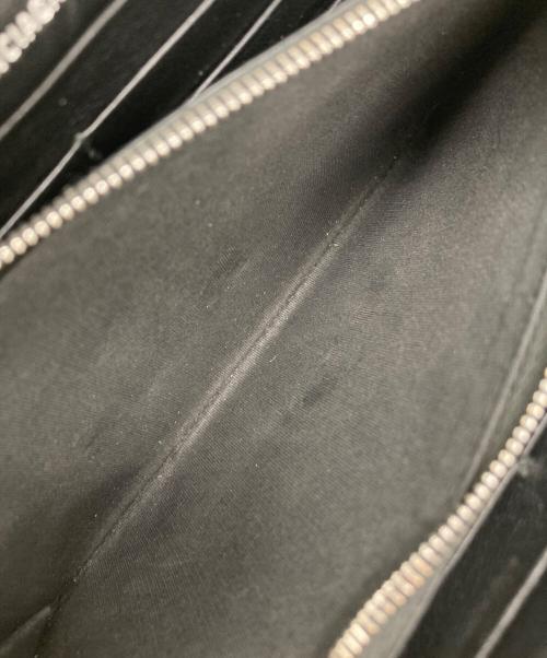 BALENCIAGA（バレンシアガ）BALENCIAGA (バレンシアガ) ラウンドジップウォレット/717787 ブラックの古着・服飾アイテム
