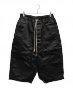RICK OWENSリックオウエンス）の古着「Karloff Cargo Pods Shorts/RU20S7387-NB」｜ブラック