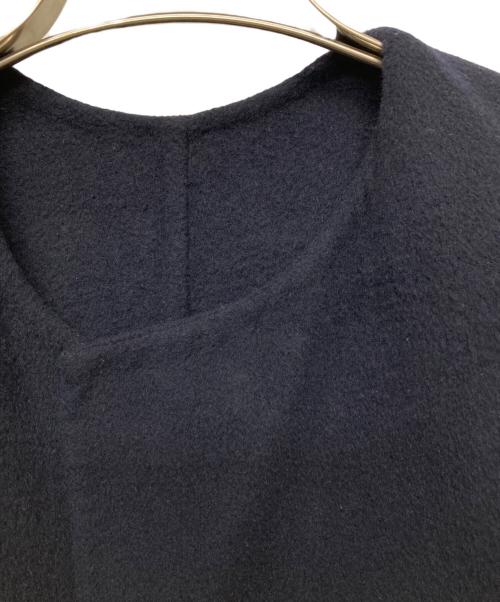 MUSE de Deuxieme Classe（ミューズ ドゥーズィエム クラス）MUSE de Deuxieme Classe (ミューズ ドゥーズィエム クラス) ウールアンゴラ ロングベスト/24010500402030 ネイビー サイズ:38の古着・服飾アイテム