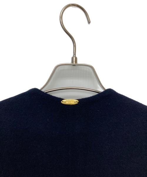 MUSE de Deuxieme Classe（ミューズ ドゥーズィエム クラス）MUSE de Deuxieme Classe (ミューズ ドゥーズィエム クラス) ウールアンゴラ ロングベスト/24010500402030 ネイビー サイズ:38の古着・服飾アイテム